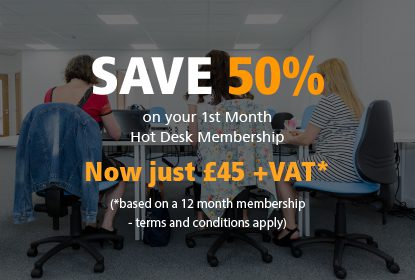 Hot desking membership offer