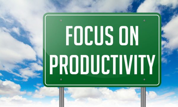 Focus on productivity